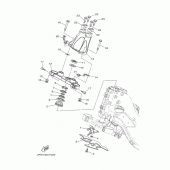 Схема вузла: Рульовий механізм Yamaha XP500 T-MAX 530