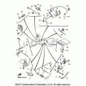 Схема вузла: Електроустаткування 1 Yamaha XVS950 Bolt C-Spec