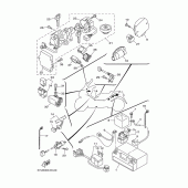 Схема вузла: Електроустаткування 1 Yamaha XP500 T-MAX