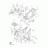 Схема узла: Рама Yamaha FZ6 FZ6 (Naked)