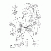 Схема узла: Электрооборудование 2 Yamaha FZ1 FZ1 FAZER (S-TYPE)