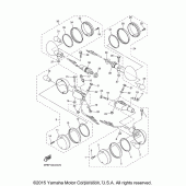 Схема узла: Поворотники Yamaha XVS1100 V-Star Custom