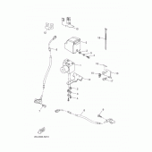 Схема вузла: Электрооборудование 3 Yamaha YP250 X-MAX