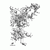 Схема вузла: Рама Yamaha XP500 T-MAX