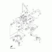 Схема узла: Система индукции воздуха Yamaha XJR1300