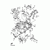 Схема узла: Рама Yamaha XVZ1300 Royal Star