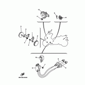 Схема вузла: Електроустаткування 2 Yamaha XP500 T-MAX