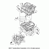Схема узла: Картер двигателя Yamaha FZ10/ MTN1000 FZ-10