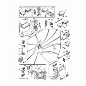 Схема вузла: Електроустаткування 1 Yamaha XP500 T-MAX 530