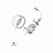 Схема вузла: Генератор Yamaha TTR125 TT-R125