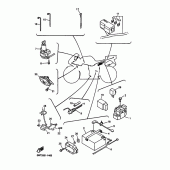 Схема вузла: Електроустаткування 2 Yamaha YZF-R6/ YZF600 R6