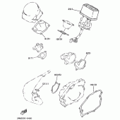 Схема узла: Опция (METER; и GASKET) Yamaha DT125 DT125R