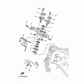 Схема вузла: Рульовий механізм Yamaha MT09/MTN850 MT-09