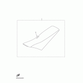 Схема узла: Сиденье Yamaha YZ450F YZ450F