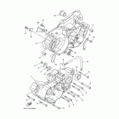 Схема вузла: Картер двигуна Yamaha YZ250 YZ250