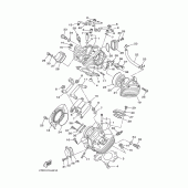 Схема вузла: Головка циліндра Yamaha XVS650 Drag Star