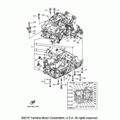 Схема узла: Картер двигателя Yamaha XTZ1200 Super Tenere