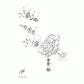 Схема узла: Масляный насос Yamaha YZF-R125