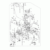Схема узла: Карбюратор Yamaha WR450F