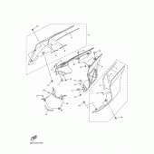 Схема вузла: Бічна кришка Yamaha YZF-R1 R1 RaceBase