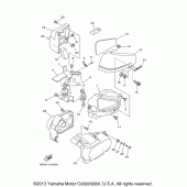 Схема вузла: Бічна кришка Yamaha XVS650 V-Star Classic