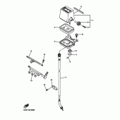 Схема узла: Панель приборов Yamaha WR250 WR250F