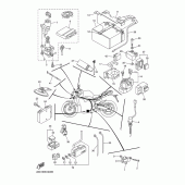 Схема вузла: Електроустаткування 2 Yamaha FZ1 FZ1 FAZER (Naked, ABS)
