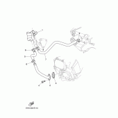 Схема узла: Система индукции воздуха Yamaha MT03 MT-03