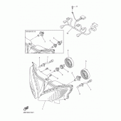 Схема узла: Фара Yamaha FZ6 FZ6 FAZER S2 (ABS)