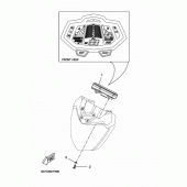 Схема узла: Панель приборов Yamaha MT125 MT-125