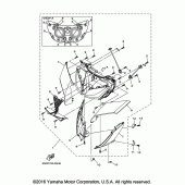 Схема узла: Фара Yamaha FJ09 FJ-09