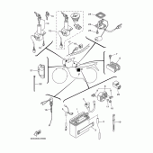 Схема вузла: Електрообладнання 1 Yamaha YBR125