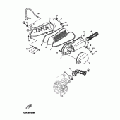 Схема вузла: Впускна система 2 Yamaha YP250 X-MAX