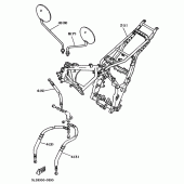 Схема узла: Опция (CHASSIS) Yamaha XTZ750 Super Tenere