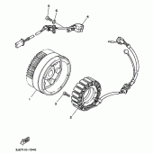 Схема вузла: Генератор Yamaha XV1100 Virago