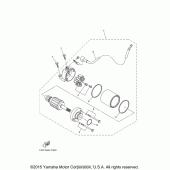 Схема вузла: Електричний стартер Yamaha YZF-R3