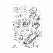 Схема узла: Сиденье Yamaha YP250 Majesty