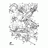 Схема вузла: Рама Yamaha YZF-R1 R1