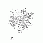 Схема узла: Рама Yamaha BT1100 Bulldog