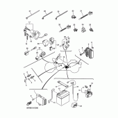 Схема вузла: Електроустаткування 1 Yamaha XVS250 Drag Star