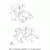 Схема вузла: Saddlebag Yamaha XVS1300 V-Star Tourer