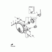 Схема узла: Фара Yamaha XVZ1300 Royal Star Venture