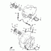 Схема узла: Масляный насос Yamaha XT600 XT600