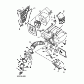 Схема вузла: Впускна система Yamaha TTR125 TT-R125