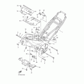 Схема вузла: Рама Yamaha YZF-R1 R1