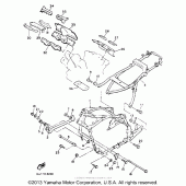 Схема узла: Рама Yamaha XVZ1300 Venture Royale