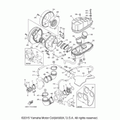 Схема узла: Впускная система Yamaha XVS1100 V-Star Classic