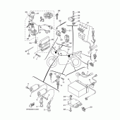 Схема вузла: Електроустаткування 1 Yamaha TDM900