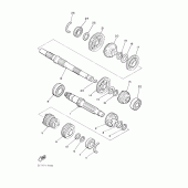 Схема вузла: Трансмісія Yamaha VMX12 V-MAX