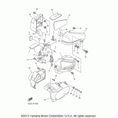 Схема узла: Боковая крышка Yamaha XVS650 V-Star Classic